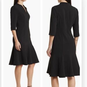 Black Halo Allic High Neck Dress size 12 NWT $415